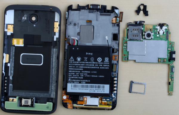 Htc one x карта памяти куда вставляется