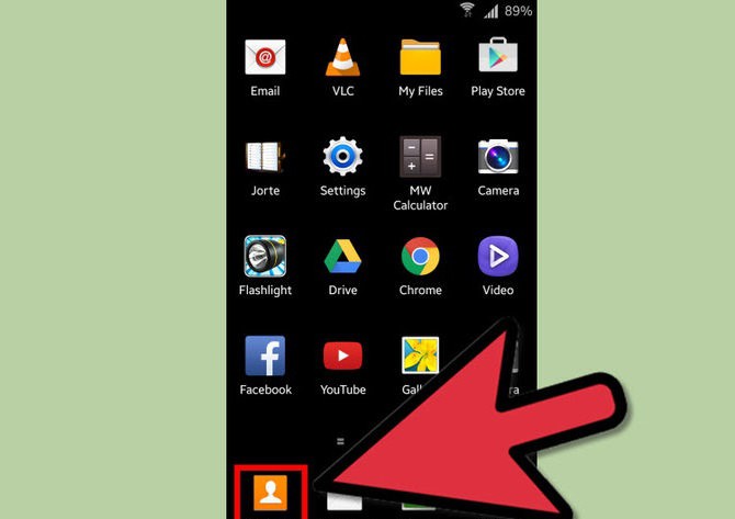 how to remove a contact on android