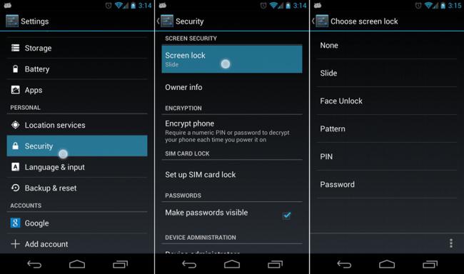 программа блокировки экрана на андроид
