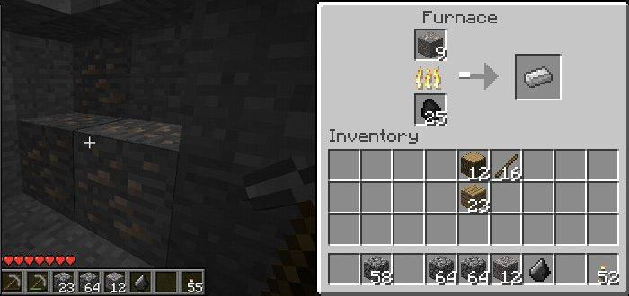 minecraft how to make coal