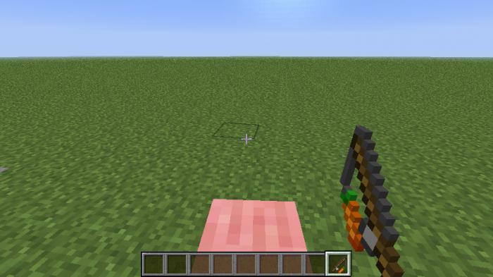 minecraft carrot fishing rod