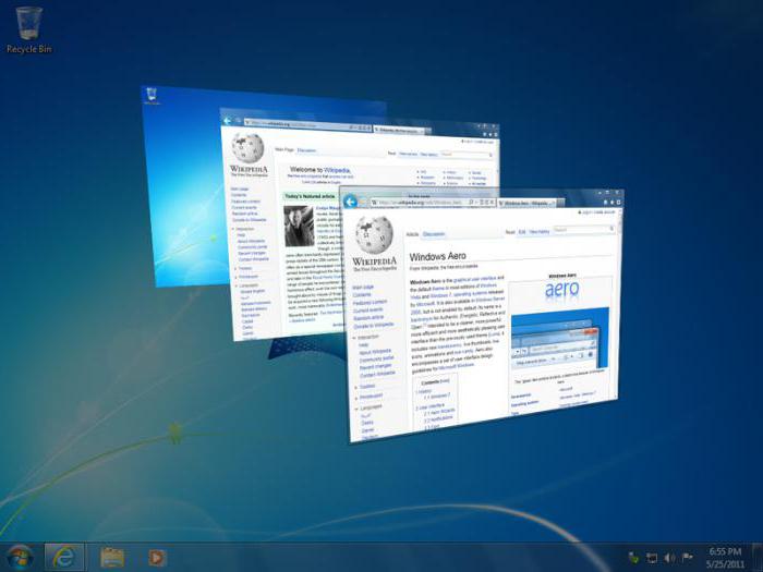 windows 7 как включить windows aero