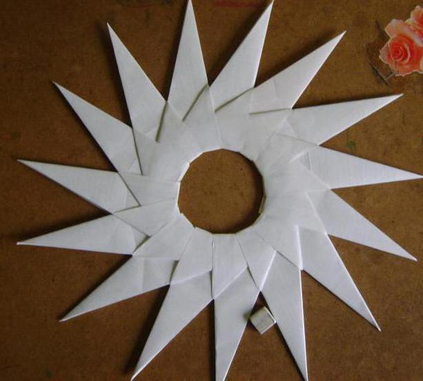 как сделать оригами бумеранг