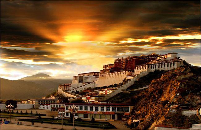 дворец потала тибет 