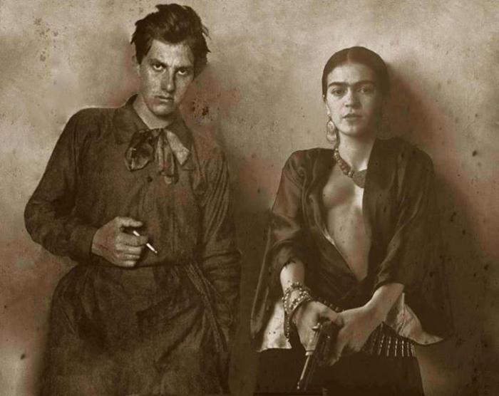 Frida Kahlo and Mayakovsky