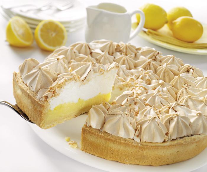 песочный лимонный пирог