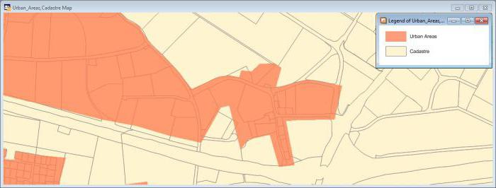 public cadastral map