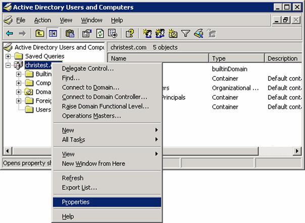 Configure Active Directory Group Policies