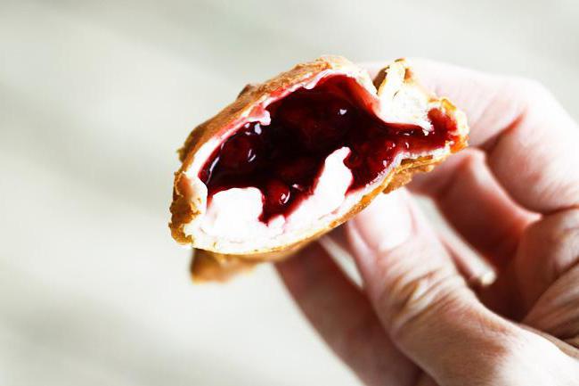 fried kefir pies from air dough