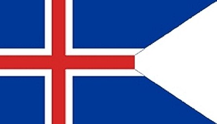 какой флаг у исландии