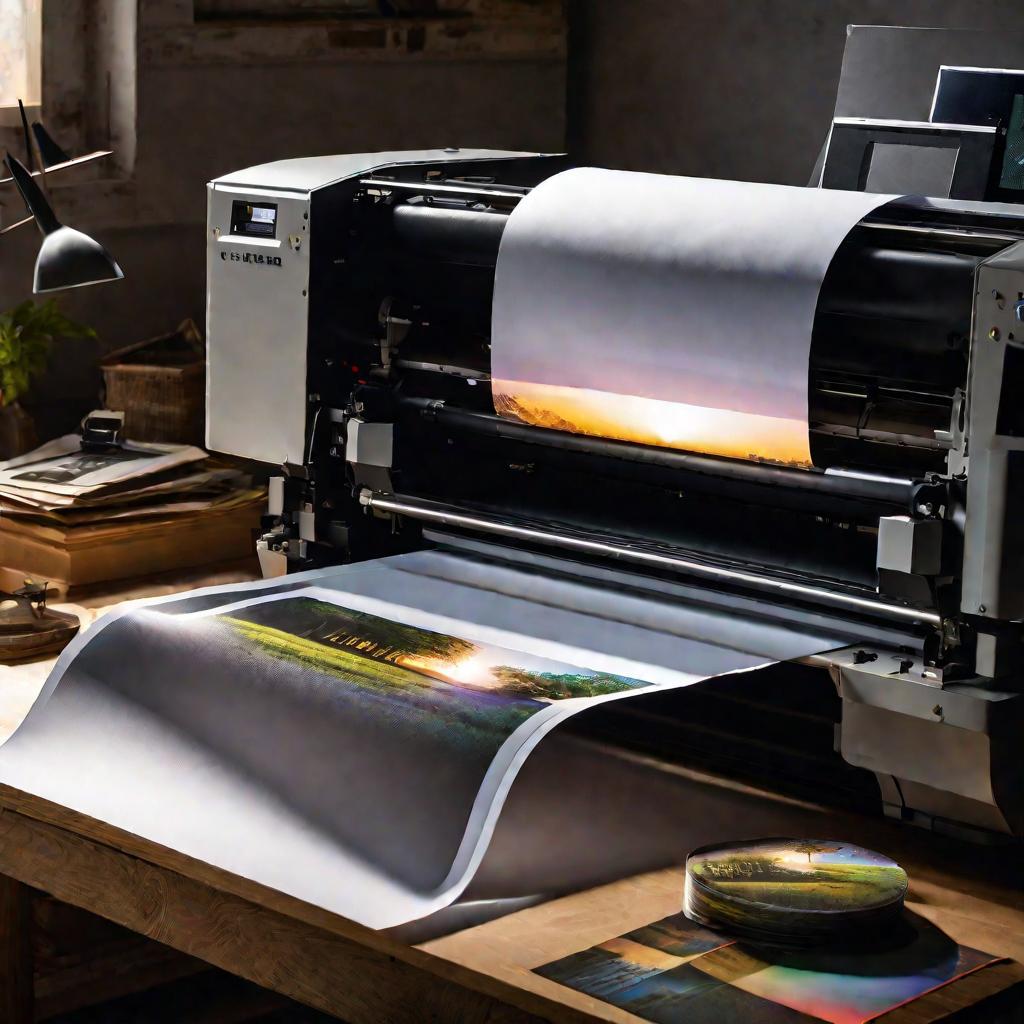 Печать фотоколлажа на принтере