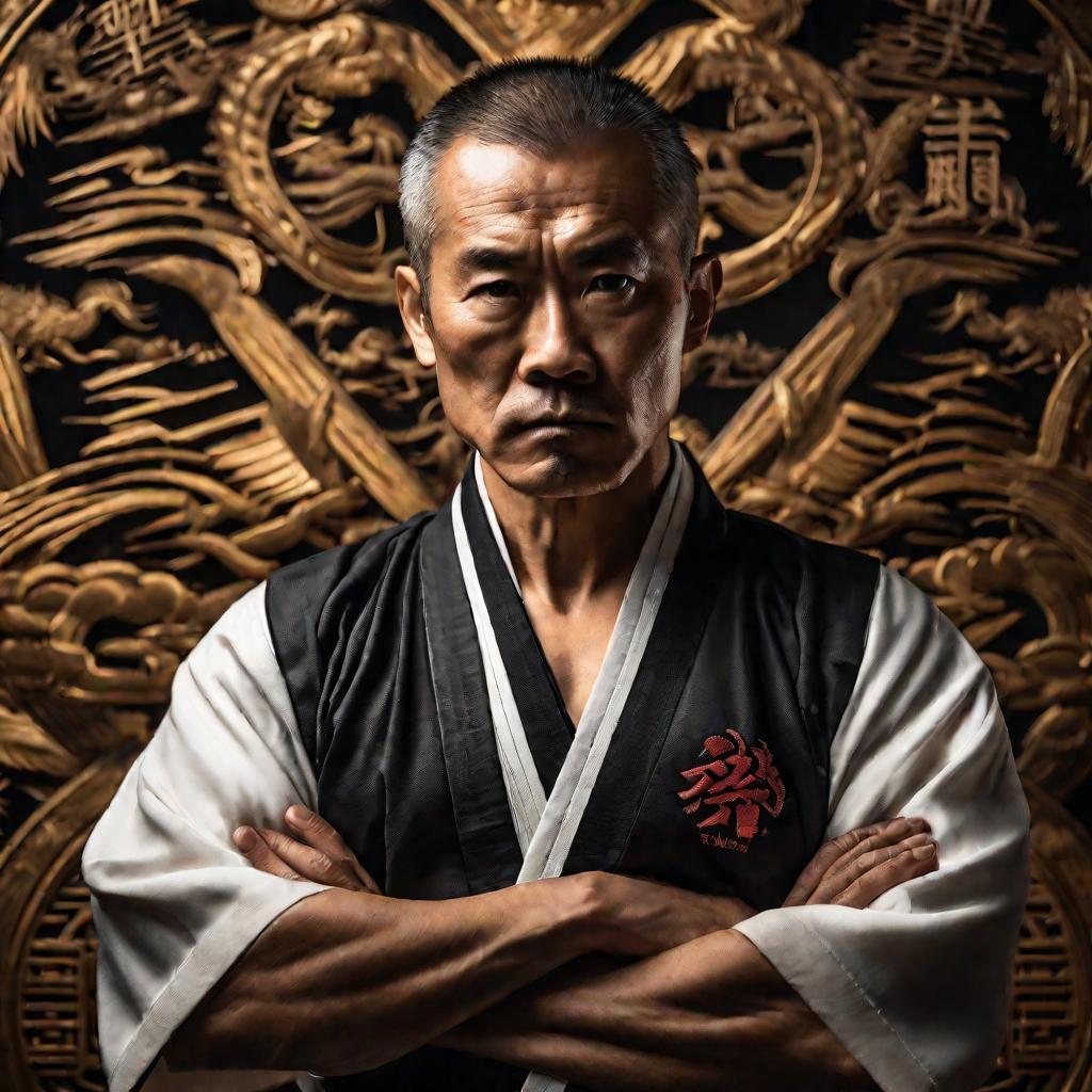 Портрет мастера боевых искусств