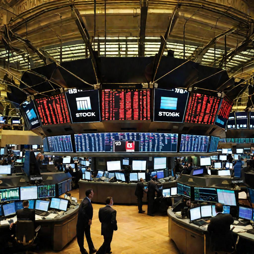 Торговый зал фондовой биржи