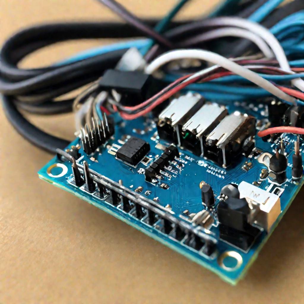 Крупный план Arduino Nano