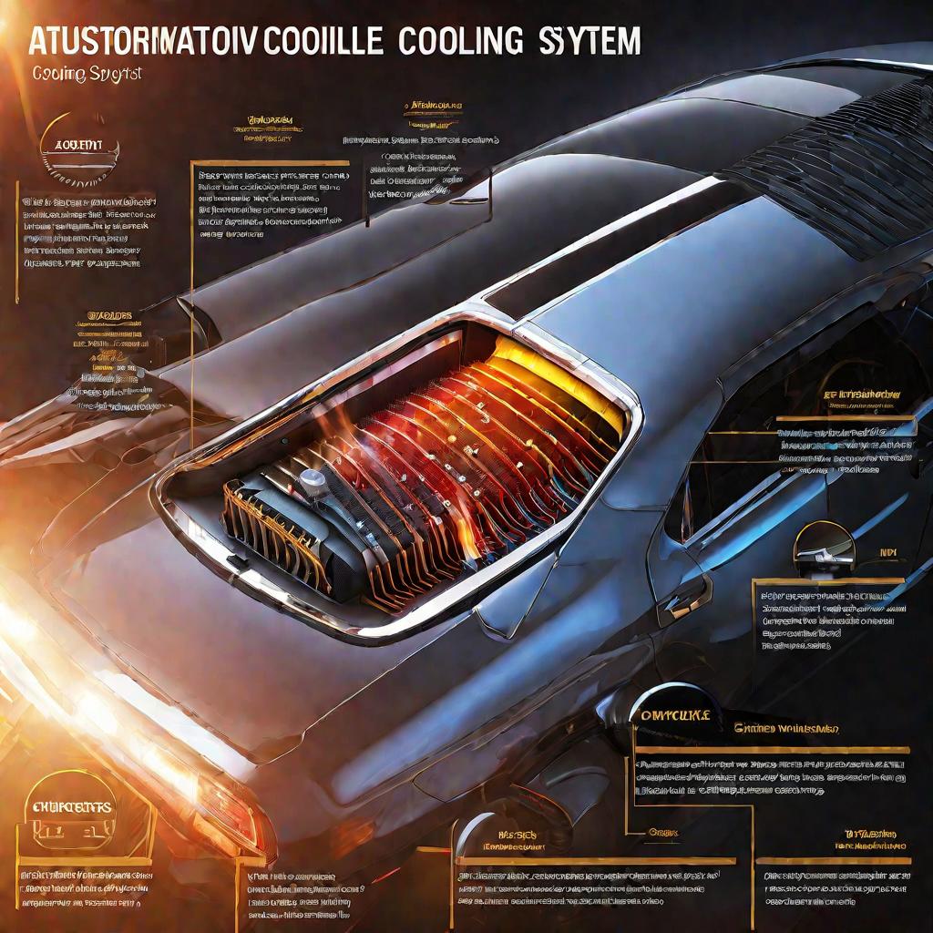 Схема устройства датчика температуры жидкости системы охлаждения автомобиля.