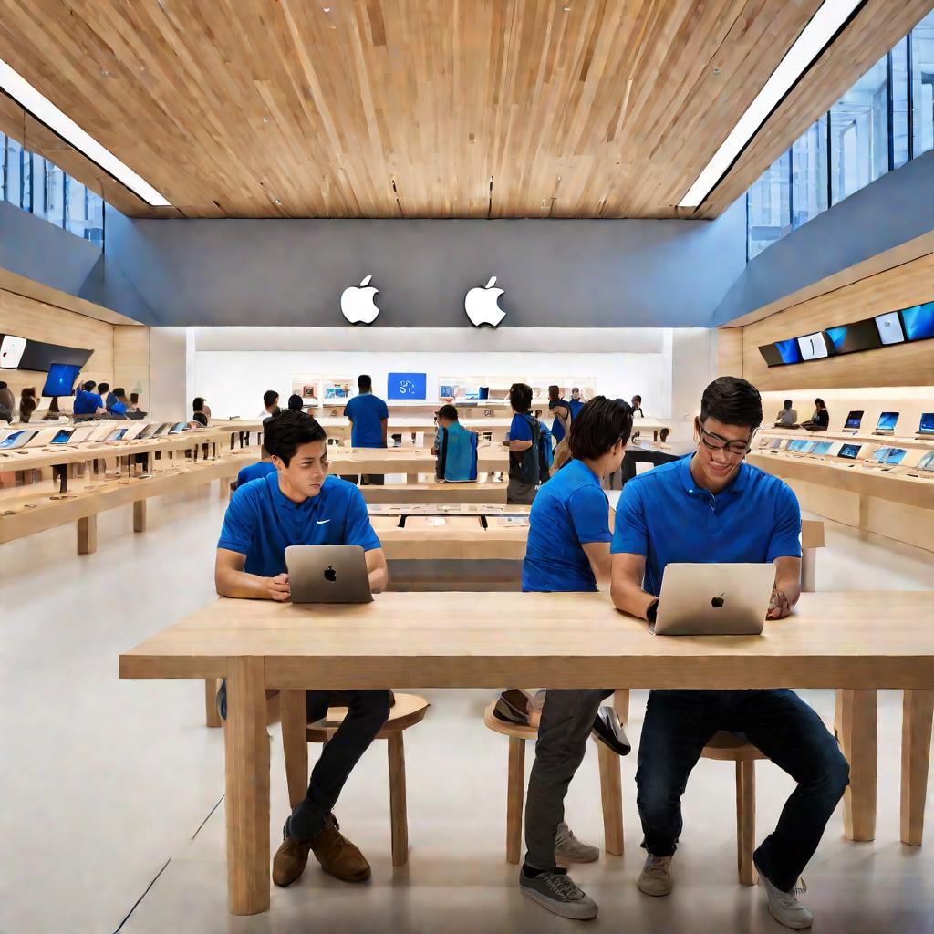 Консультация в сервисном центре Apple