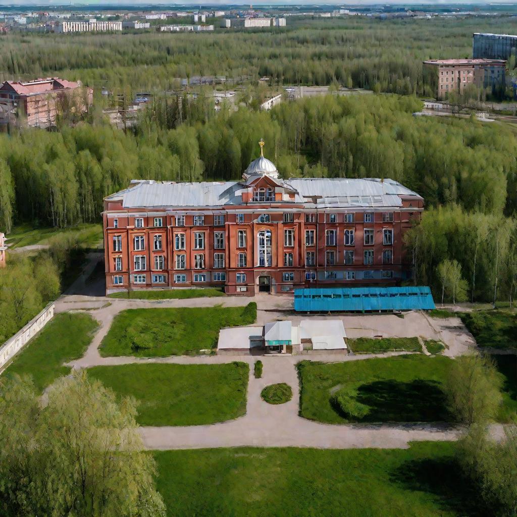 Психиатрическая больница в Ярославле весной