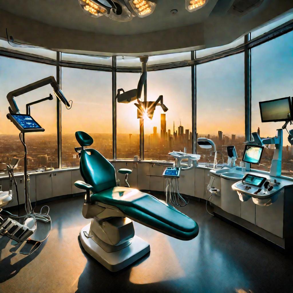 Стоматологический кабинет с современным оборудованием