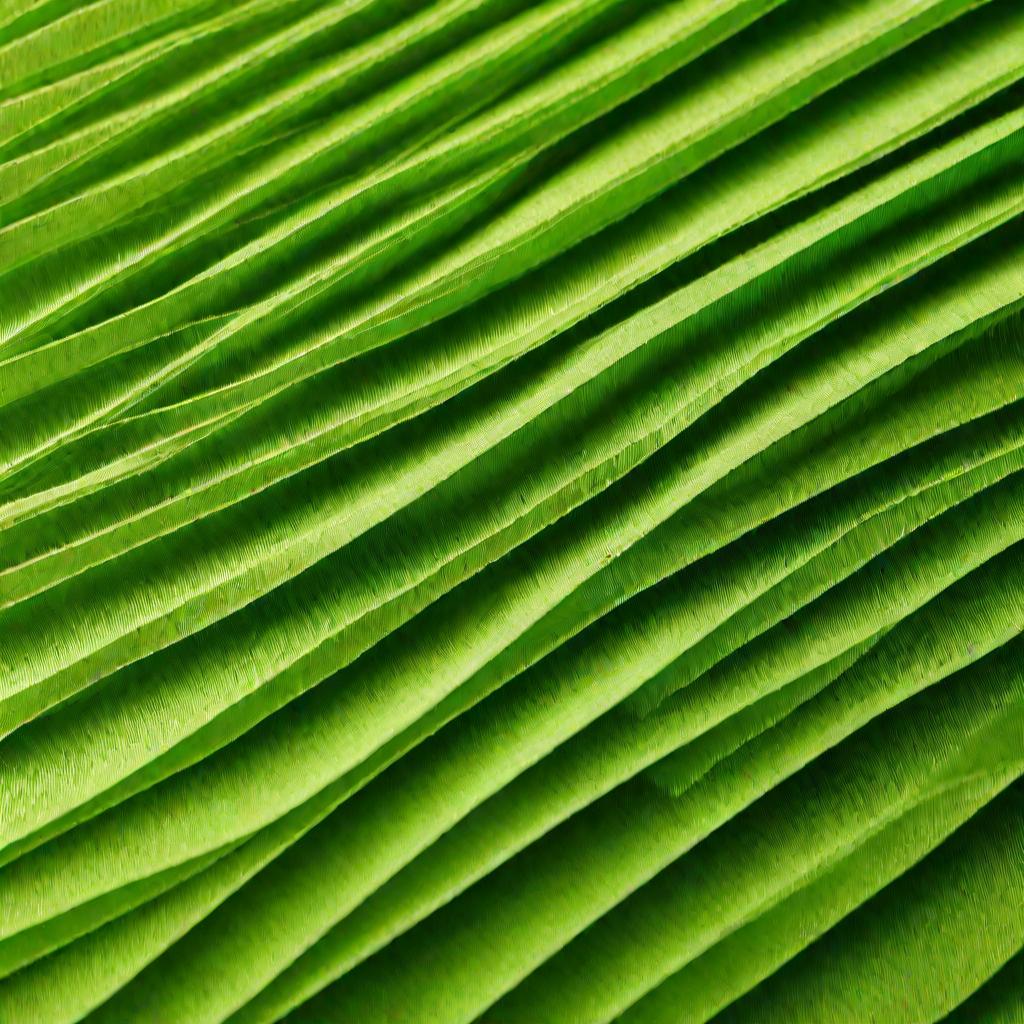Макросъемка листа гофрокартона