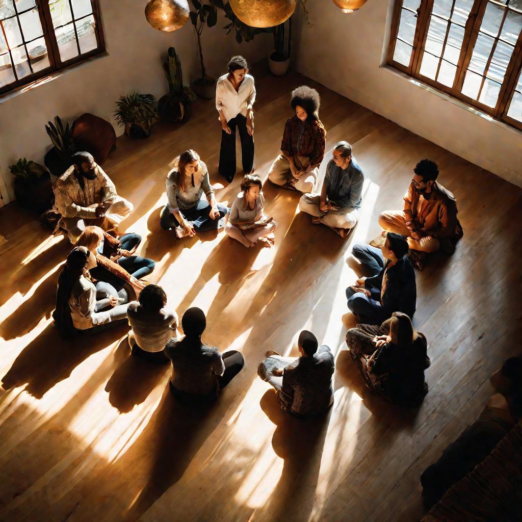 групповая медитация