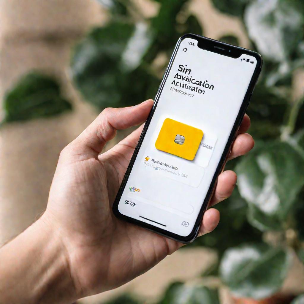 Активация сим-карты на смартфоне