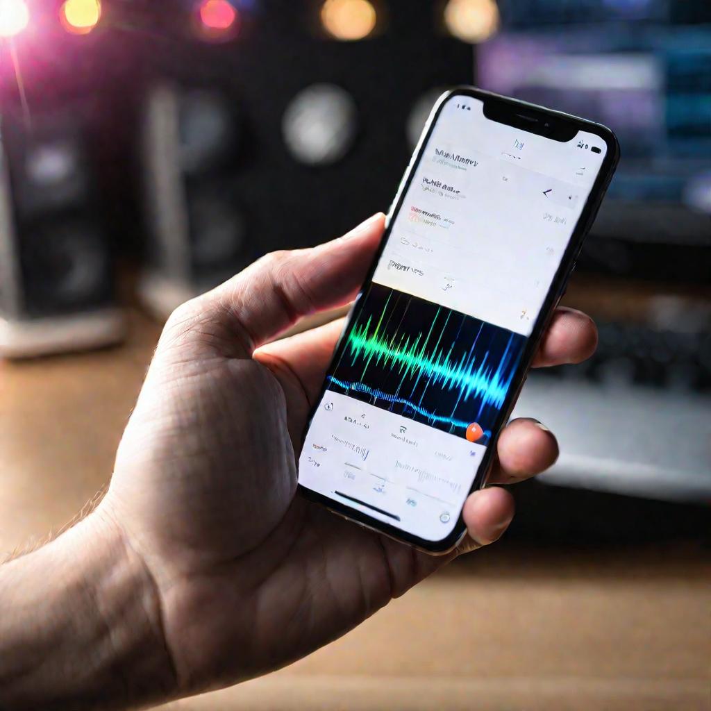 Обрезка аудио на смартфоне