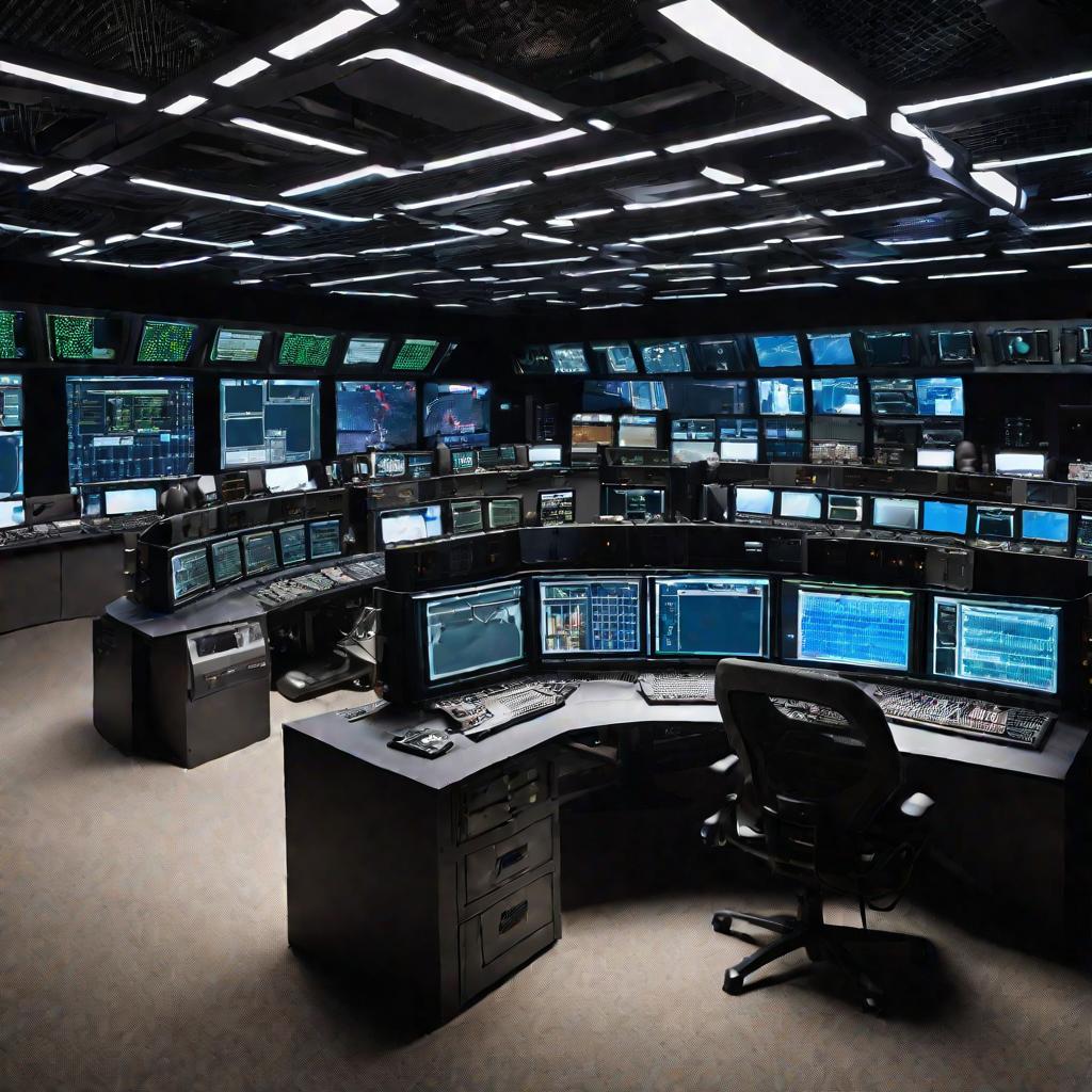 Центр управления спутниковой связью