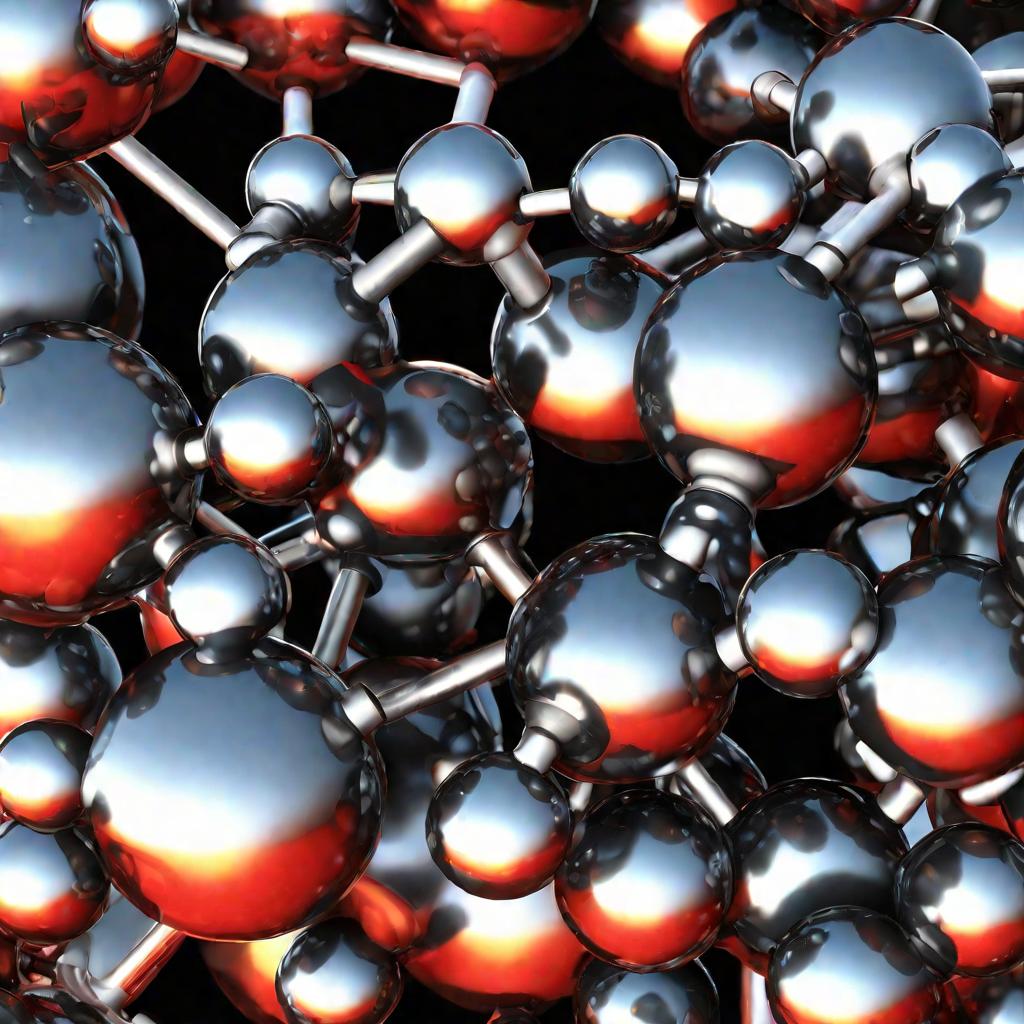 Молекулярная структура нефти.