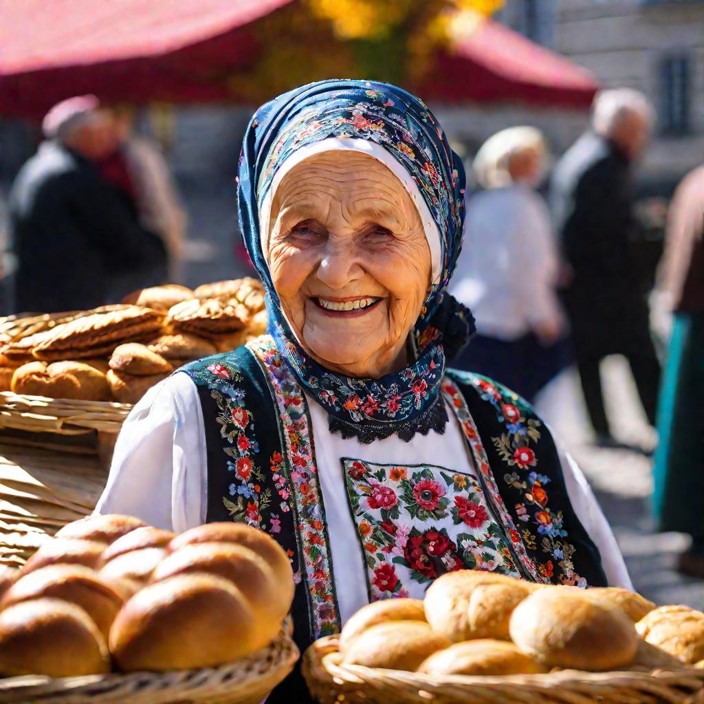 Портрет продавщицы на Сенной