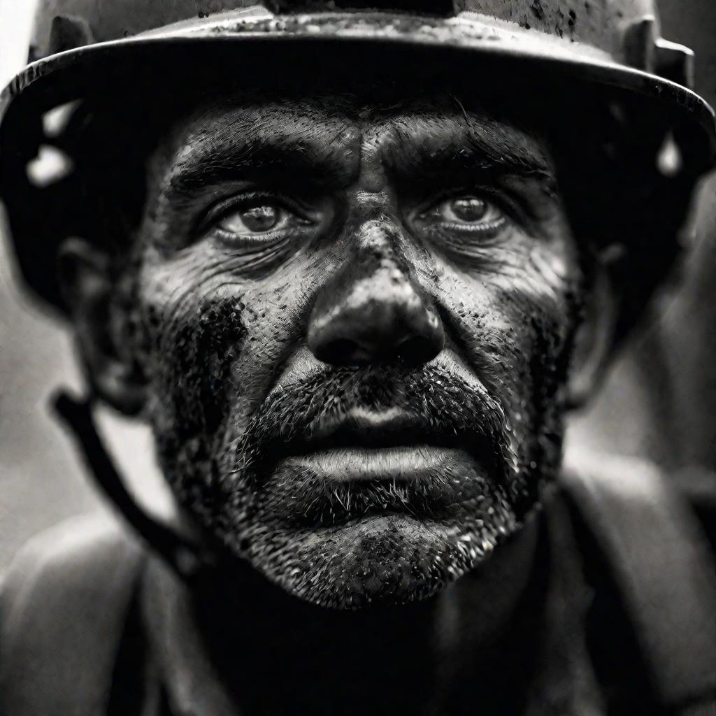 Портрет шахтера