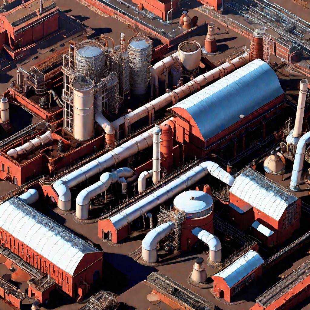 Завод по производству стали