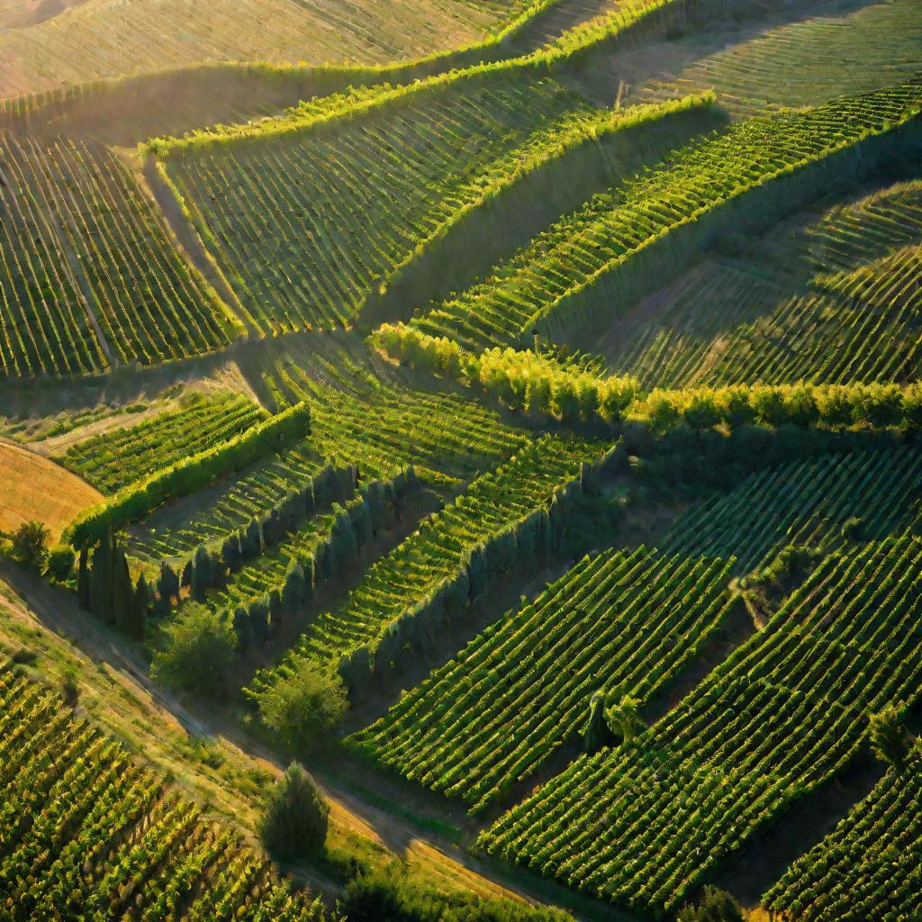 Виноградники в Тоскане