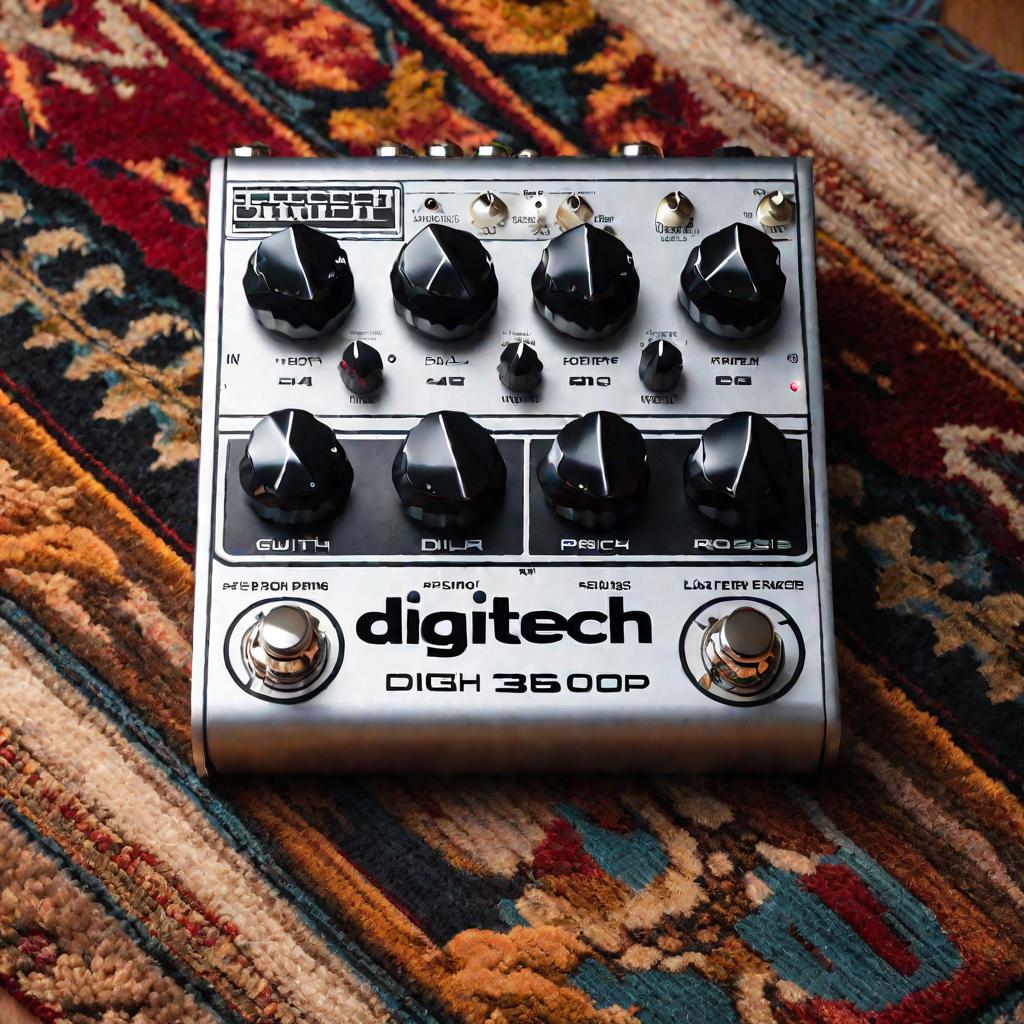 Панель управления процессором Digitech RP360 XP