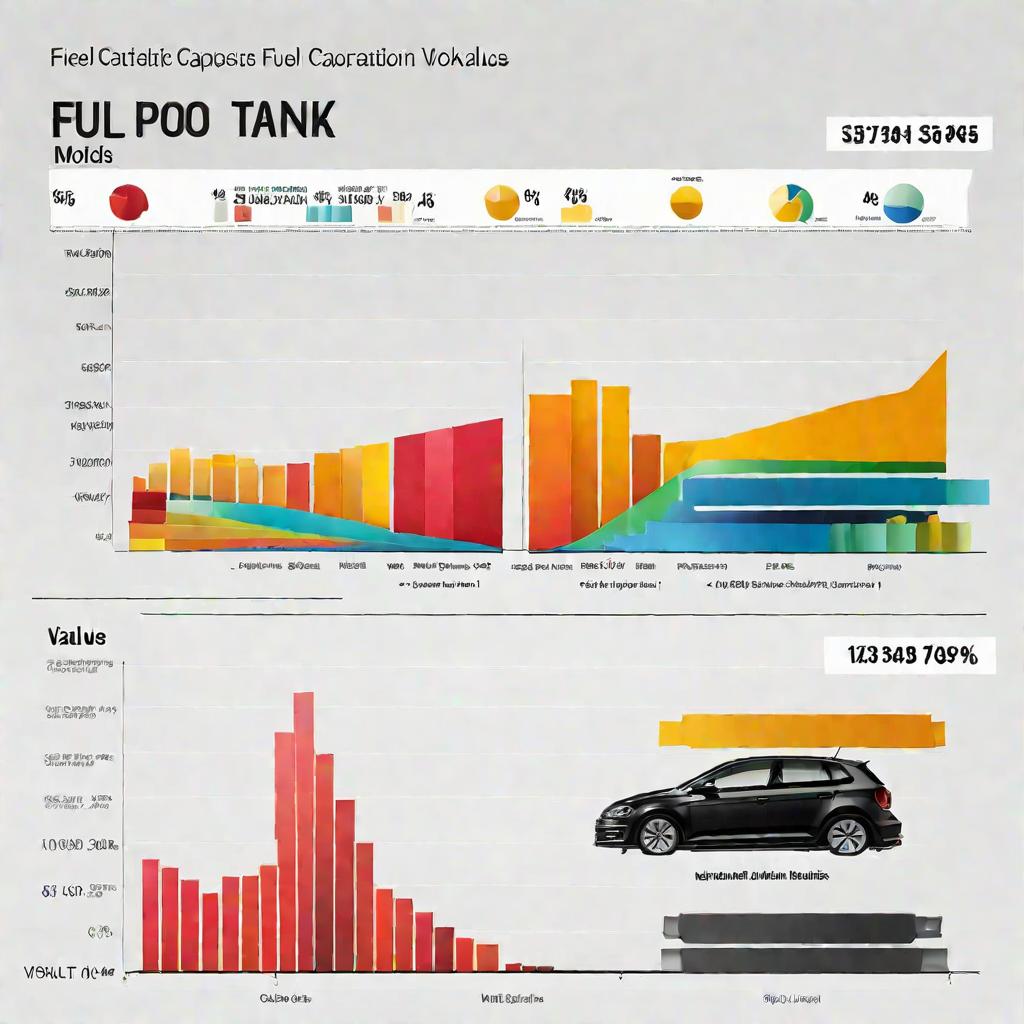 График объемов баков Поло