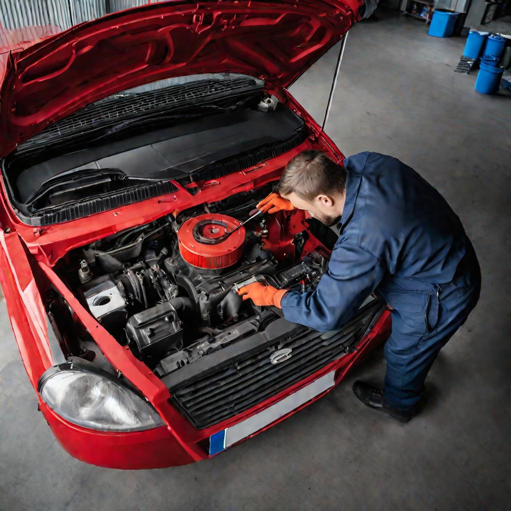 Проверка и замена датчика скорости автомобиля Lada Granta