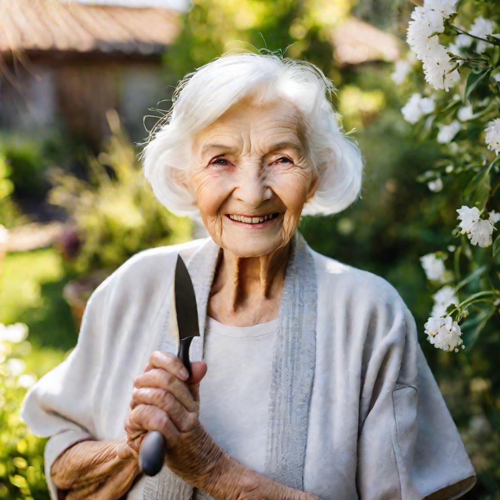 Портрет 100-летней женщины