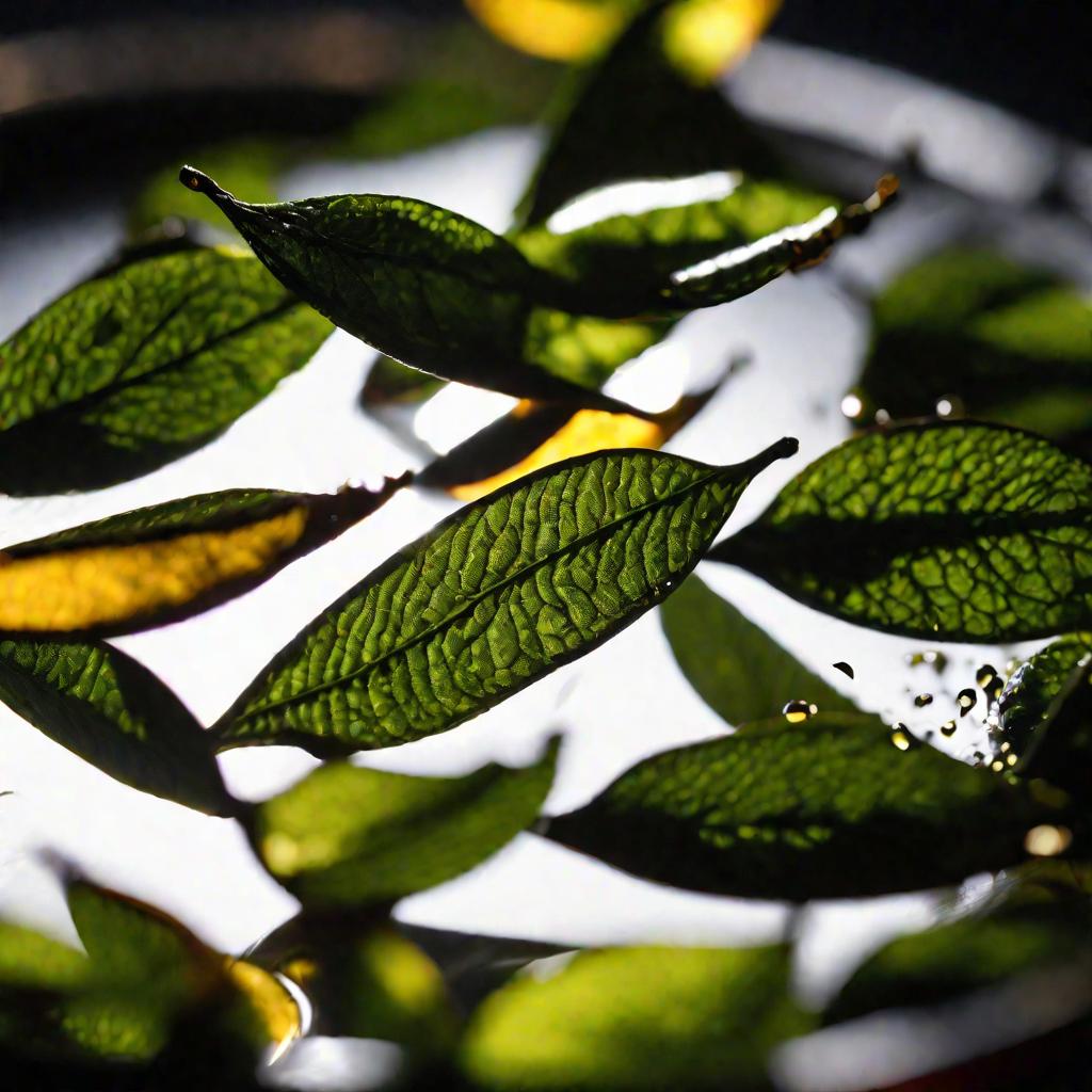 Чайные листья промывают перед заваркой