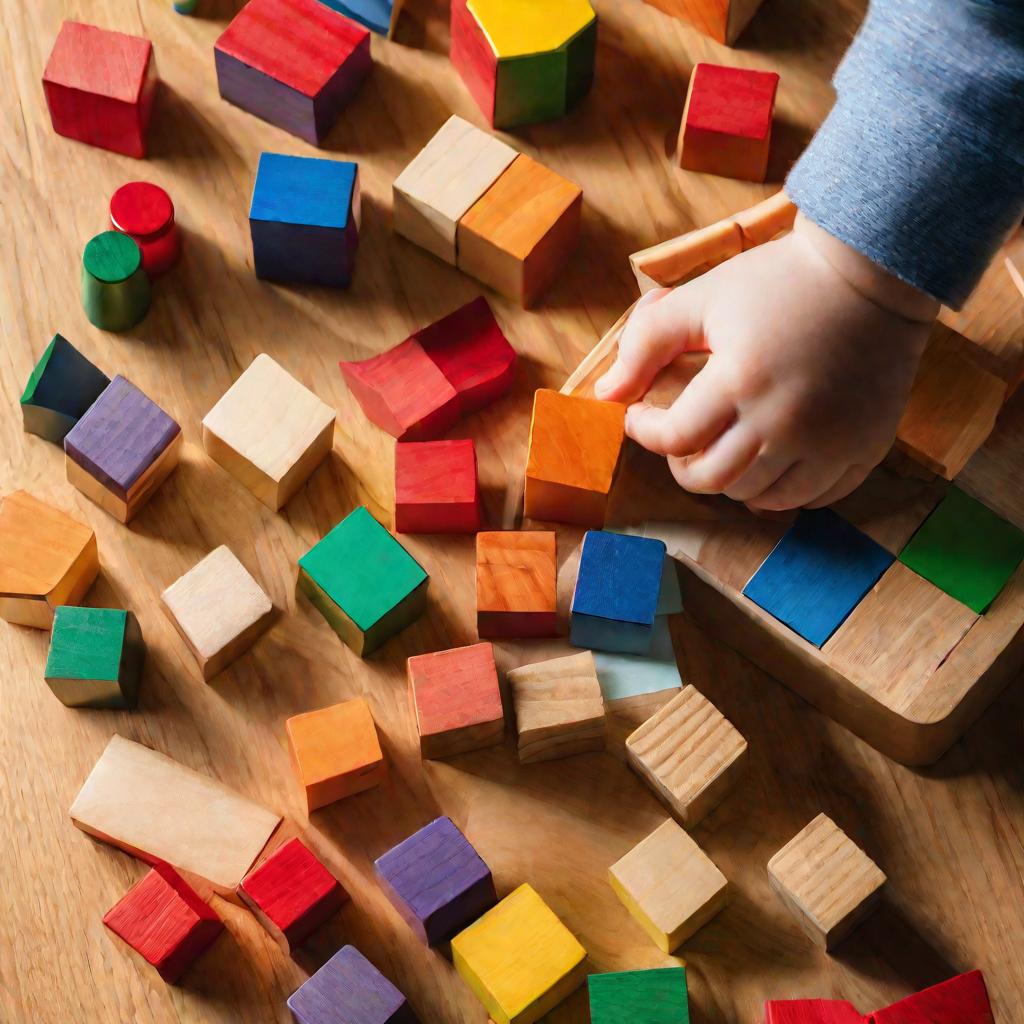 Детские развивающие блоки для обучения логическим цепочкам