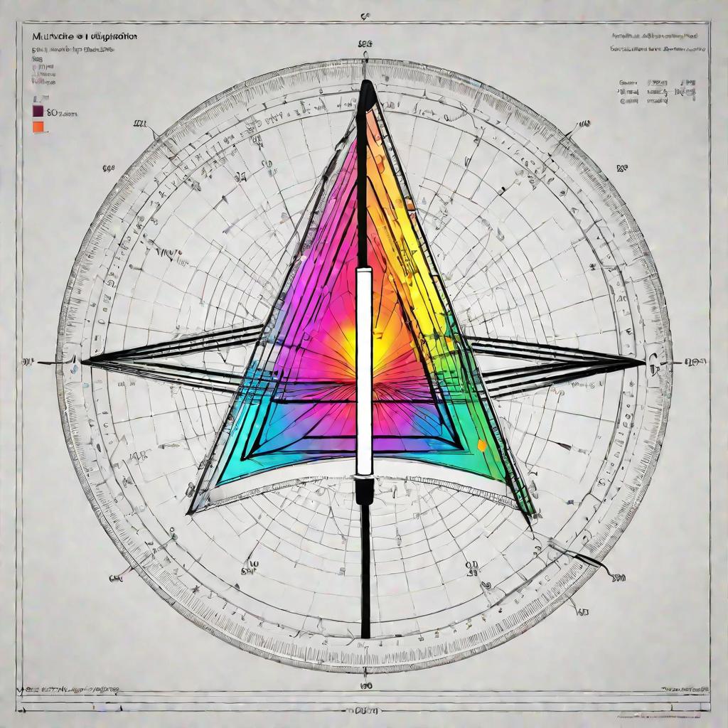 Диаграмма: прямоугольный треугольник внутри единичной окружности, синус - ордината, косинус - абсцисса точки M