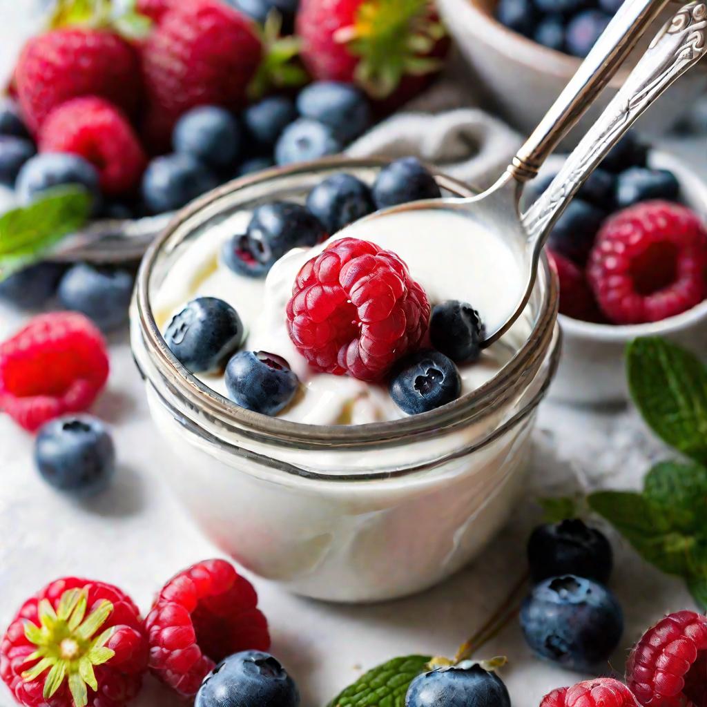 Йогурт с пробиотиками как метод лечения синдрома дырявого кишечника