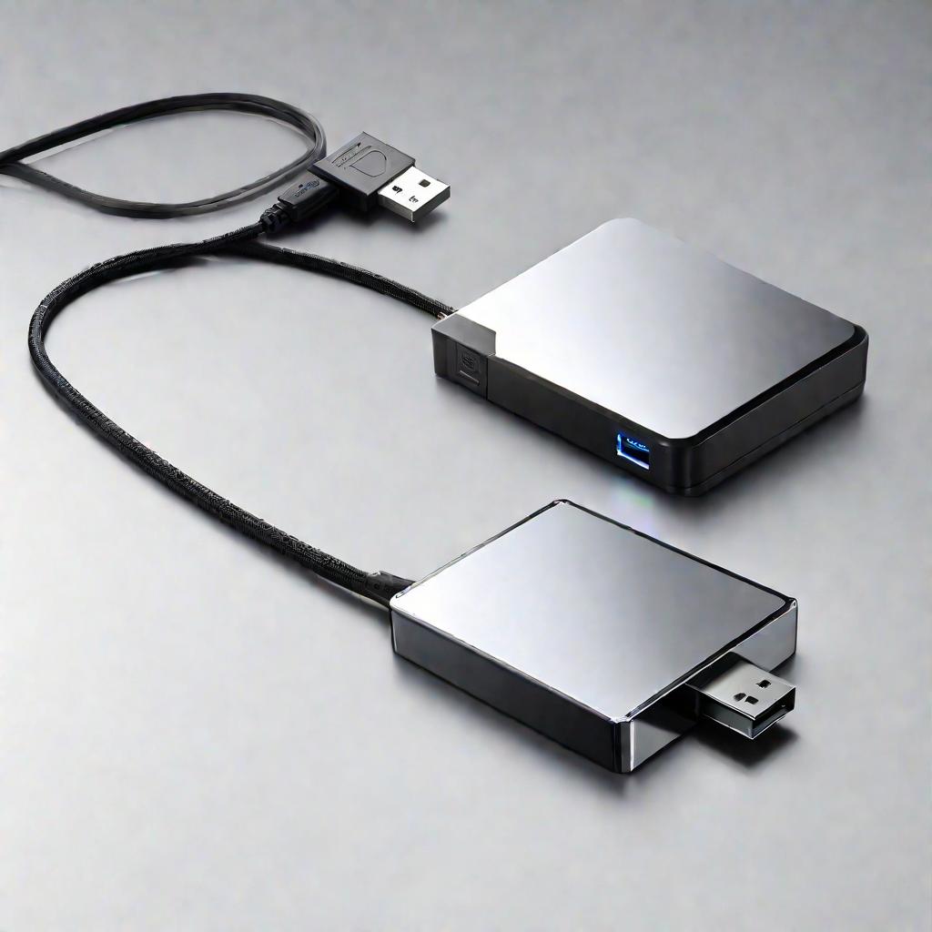 Внешний SSD диск по USB