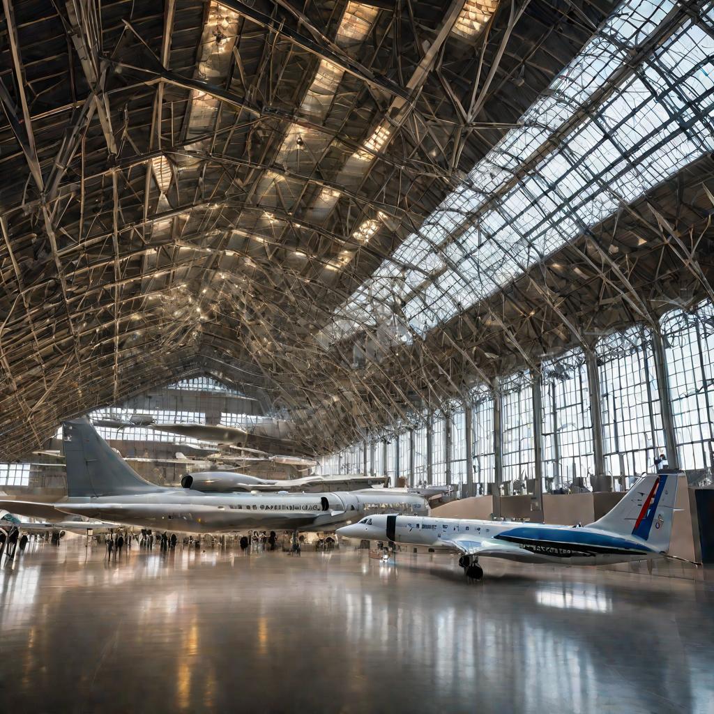 музей авиации с самолетами