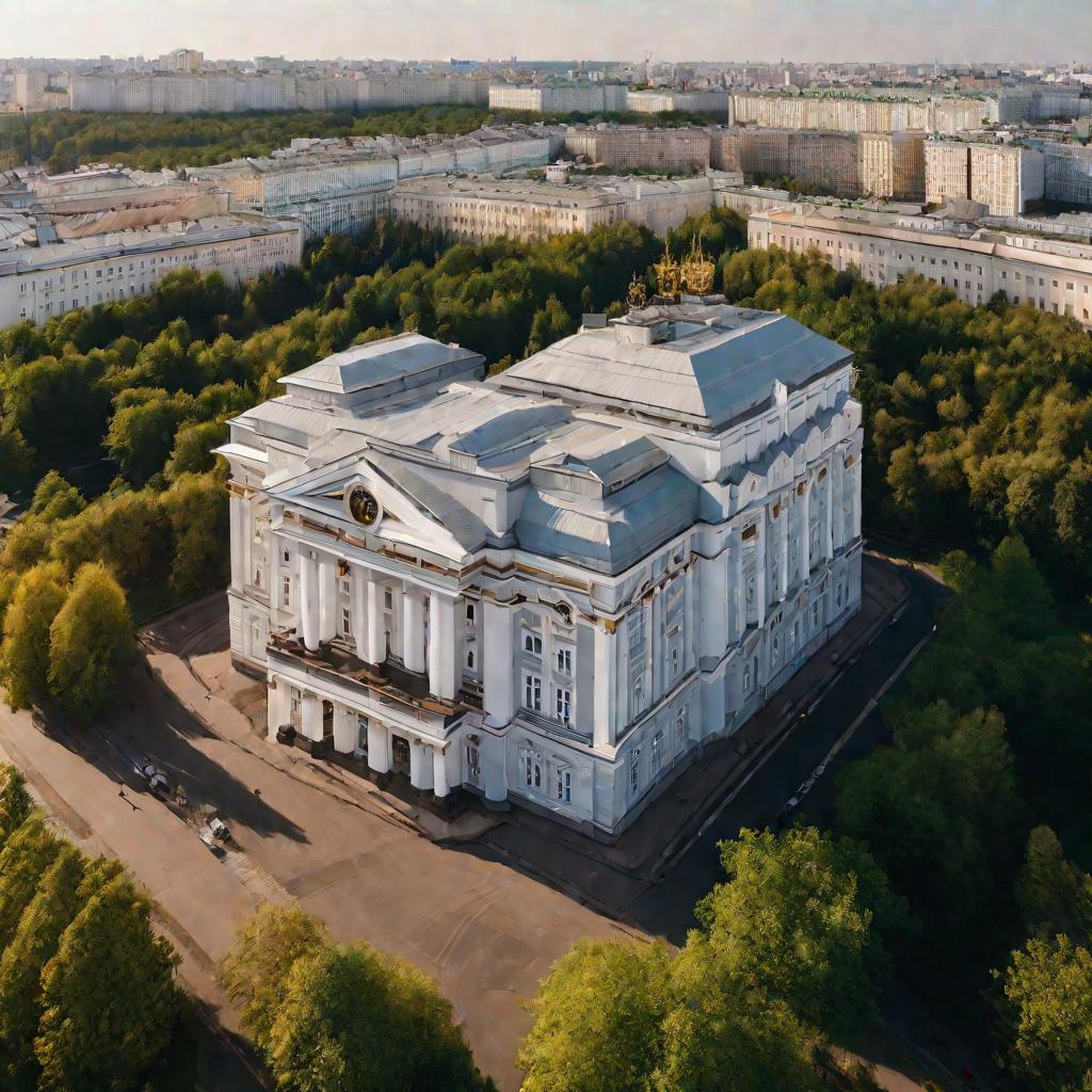 Здание театрального училища в Москве