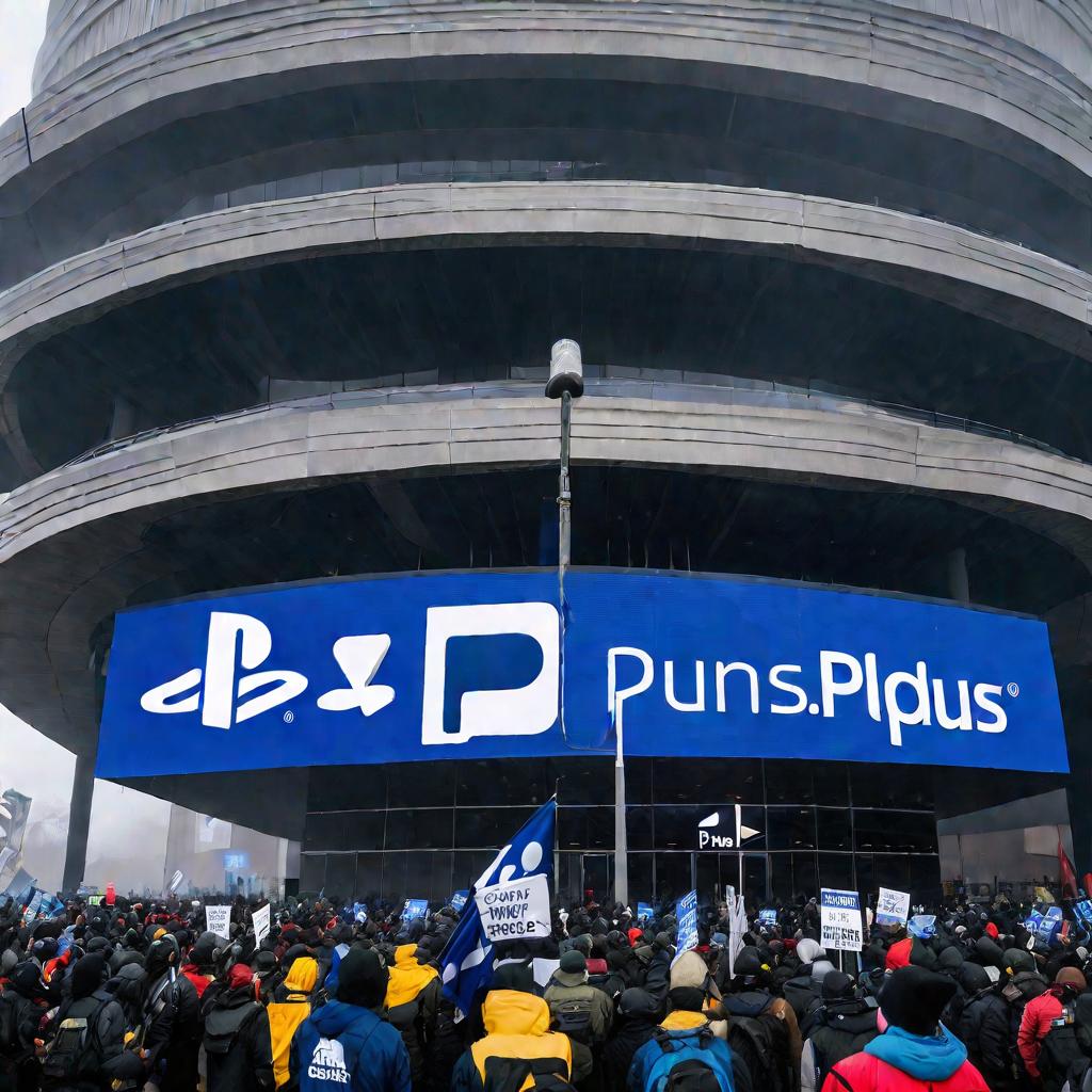 Протестующие требуют снизить цены на PS Plus