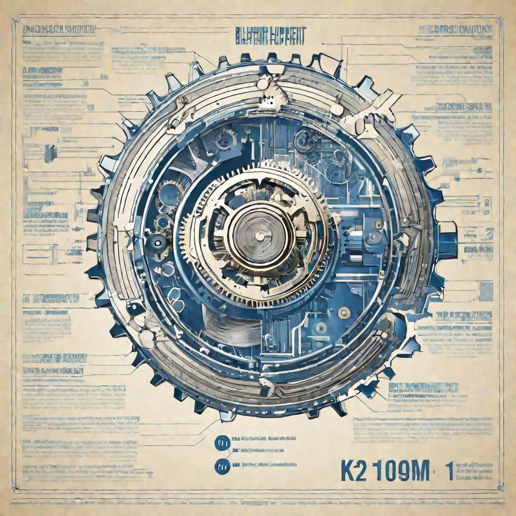 Схема механизмов обозначения 1000 буквой k