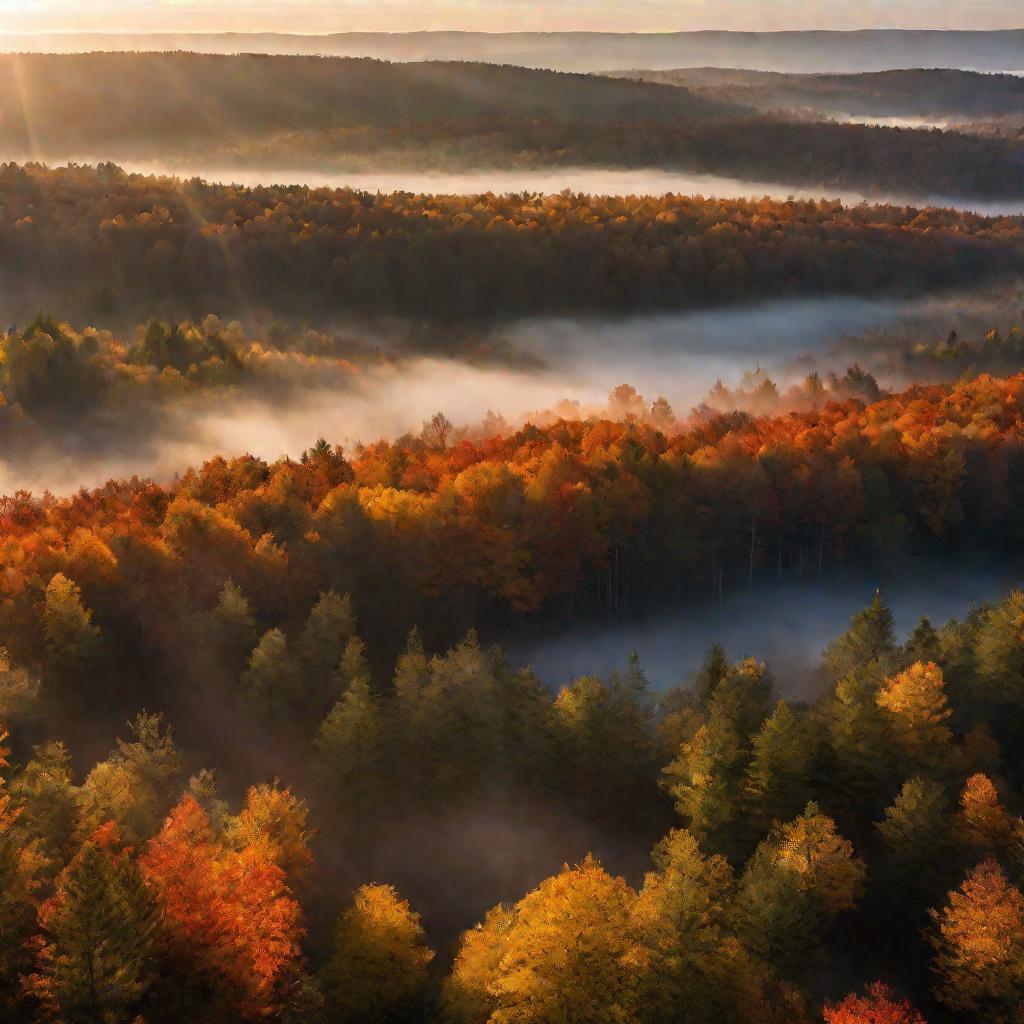 Лес осенью