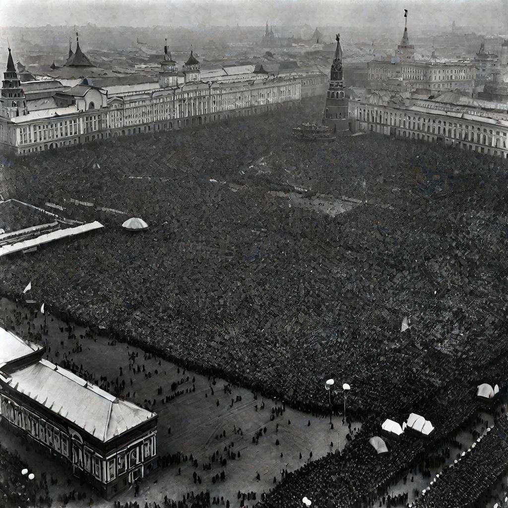 Празднование годовщины революции в 1927 году