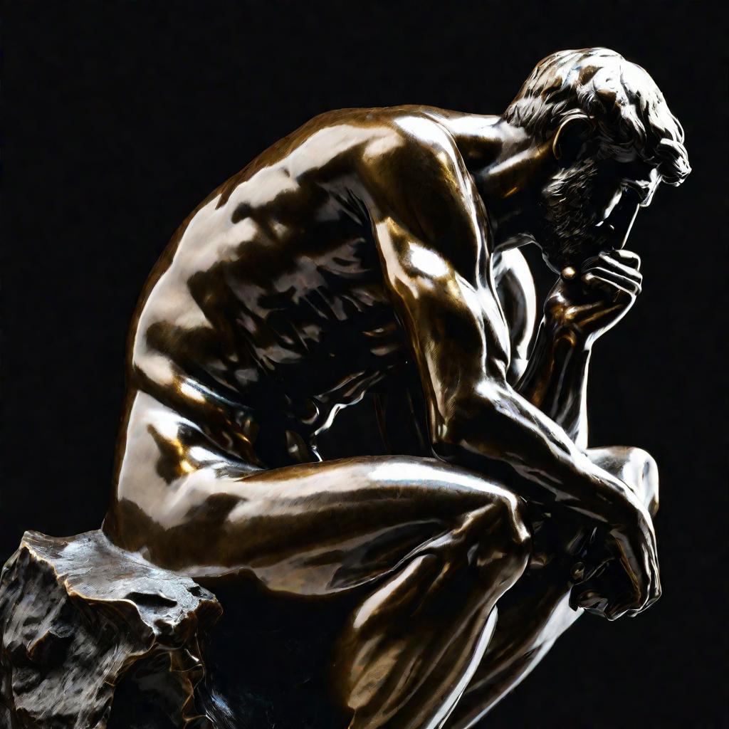 Скульптура Мыслитель Родена