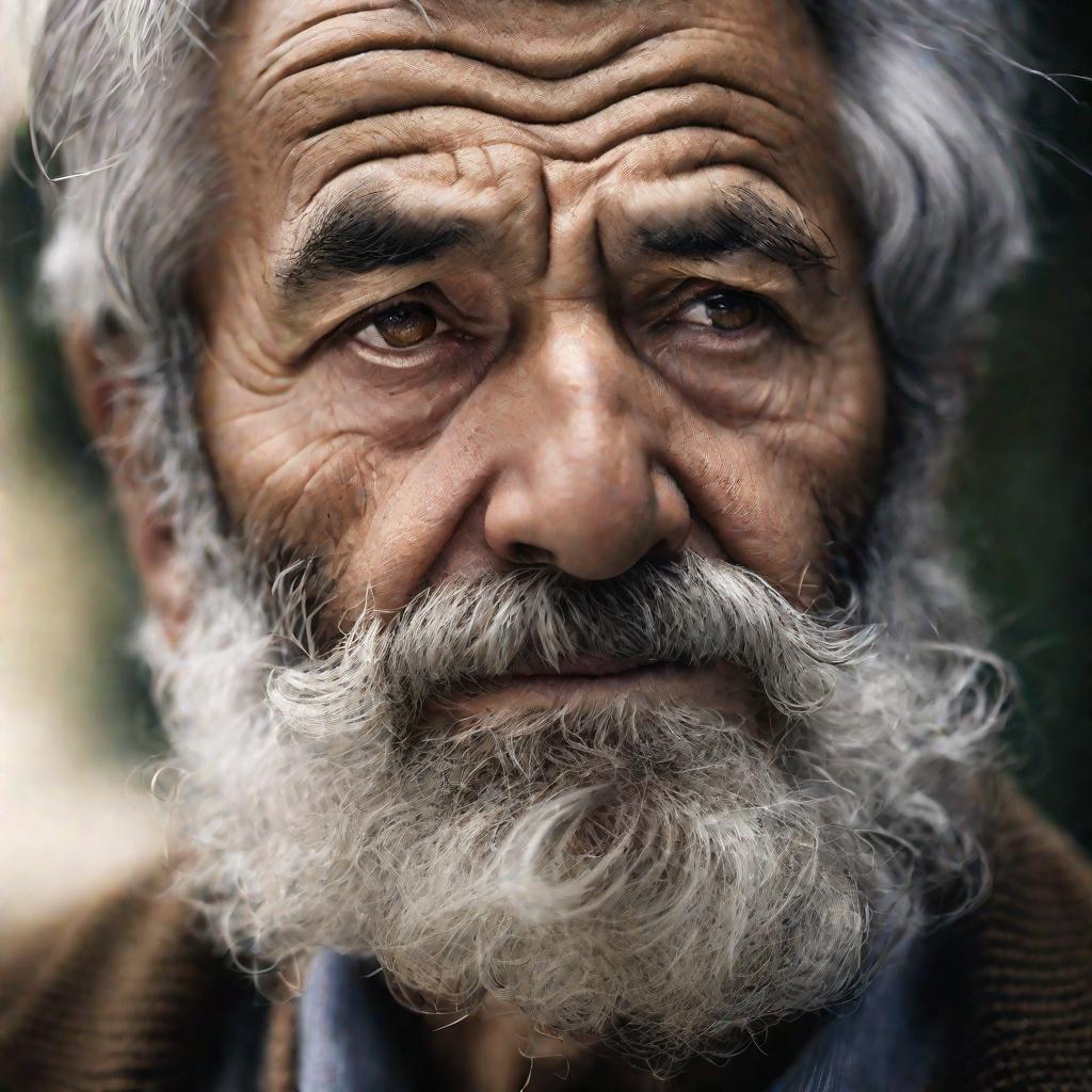 Портрет печального старика