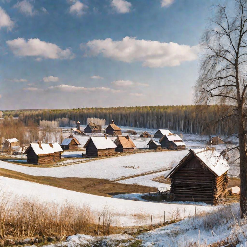 Возникновение села